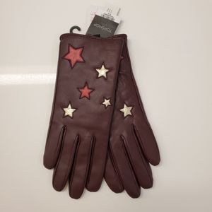 Topshop Real Leather Gloves